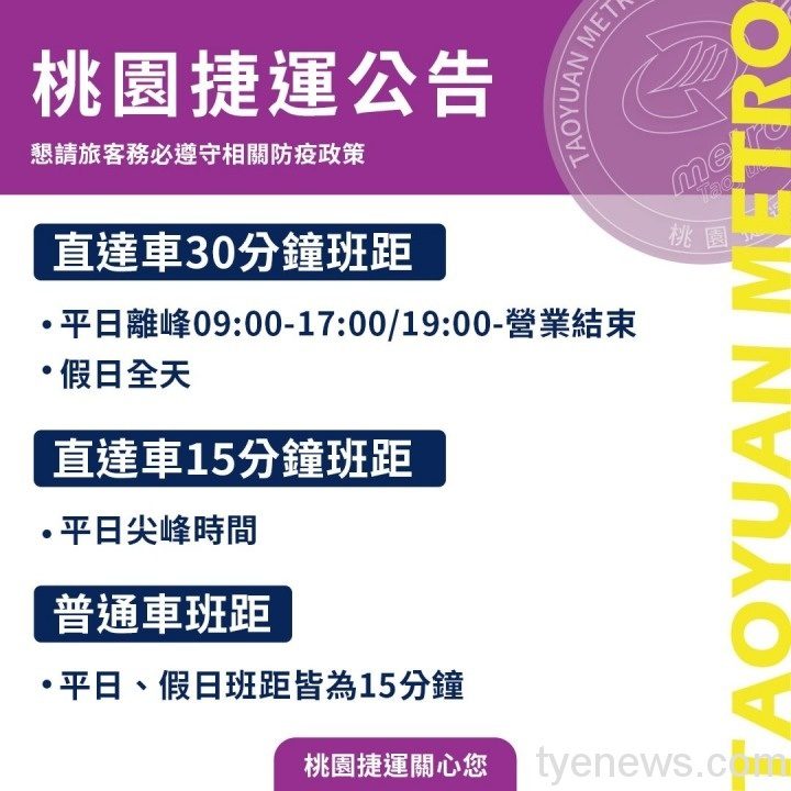 桃捷考量旅客需求及提供便捷的服務品質,在防疫作為下適度增加旅運服務。圖:桃捷提供 桃捷考量旅客需求及提供便捷的服務品質,在防疫作為下適度增加旅運服務。圖:桃捷提供
