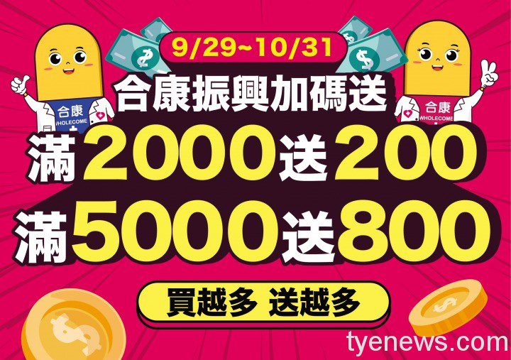 防疫與時序交替 新竹合康連鎖藥局推重陽節贈送銀髮醫療口罩 02 8