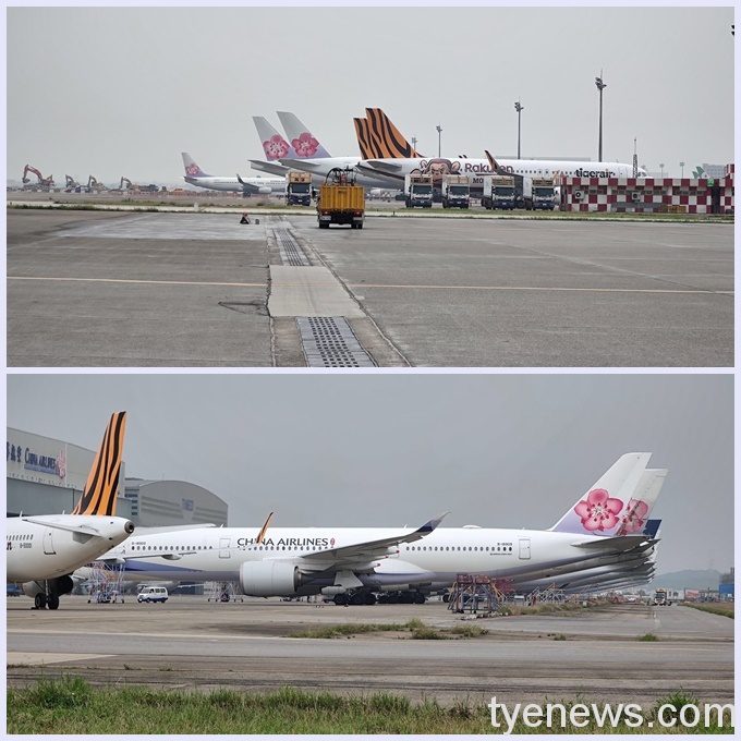 疫情因素停駐航機需求大增 桃機規劃調度有限空間 050303