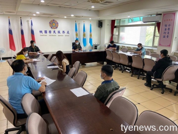 全面應戰準三級警戒 桃園榮服處召開防疫會議 0517防疫整備會義 3