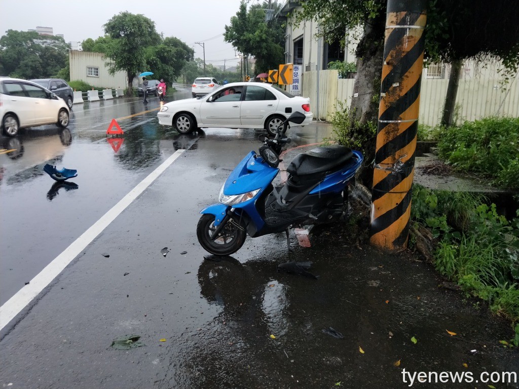 【有片】疑閃避不及慘遭擊落 男騎士傷重不治