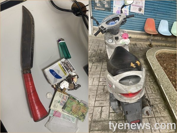 【有片】嫌犯大街上持開山刀亂揮 企圖攻擊路人及警察 1 19 3