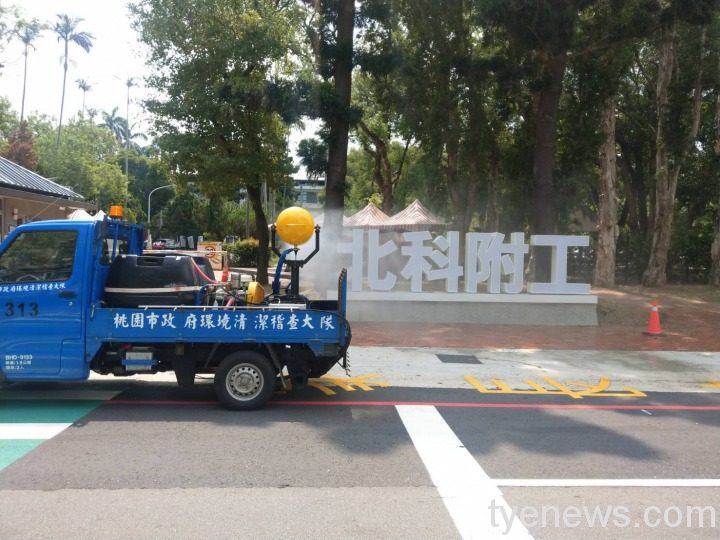 桃市環保局執行北科附工及周邊7里清消 確保環境安全 1 3 13