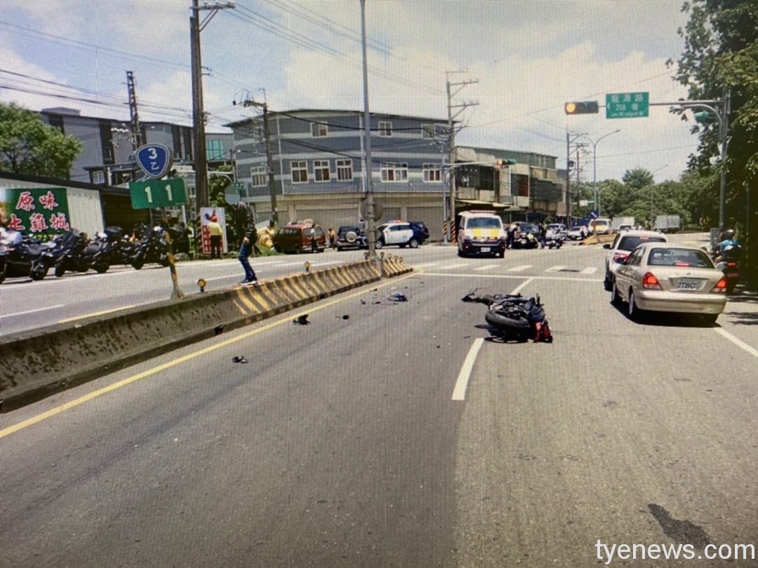 車友出遊傳憾事!重機自撞分隔島 騎士多處受傷送醫不治