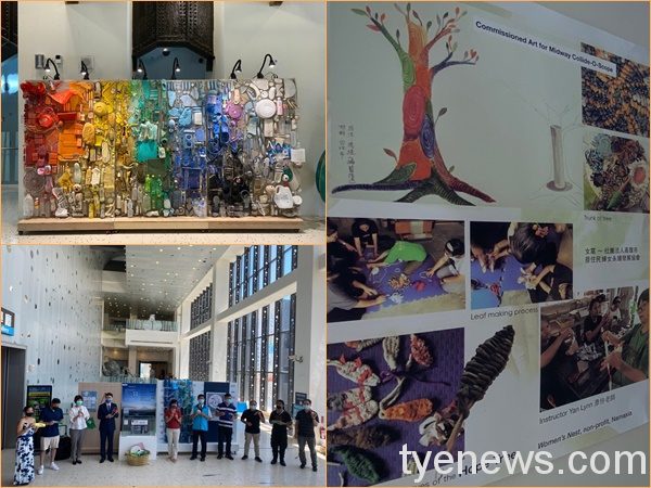 海科館「國際海洋藝術中途島特展」傳達全球生態議題 1100826中途島特展記者會 210826 55