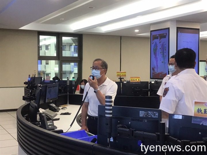 桃市消防局救災無線電全面數位化 提高整體救護力 1100831無線電切換測試 210831 68
