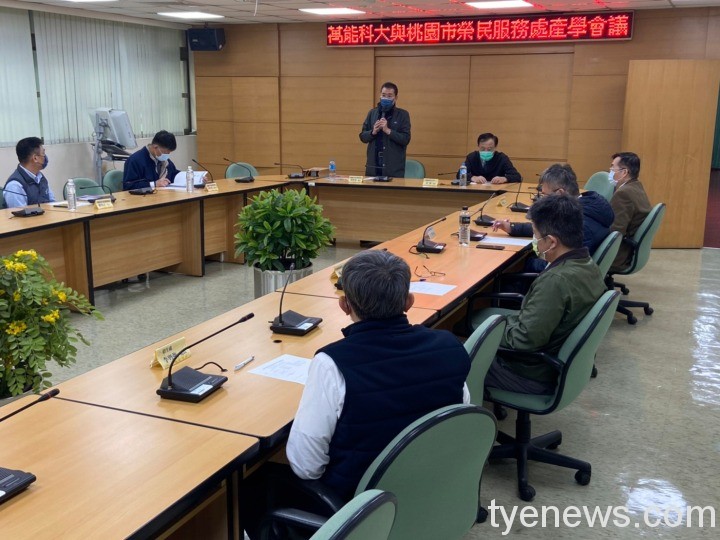 桃園榮服處與萬能科大產學合作 輔導退除役官兵安心進修 1101213拜會萬能科大校長 211214 12