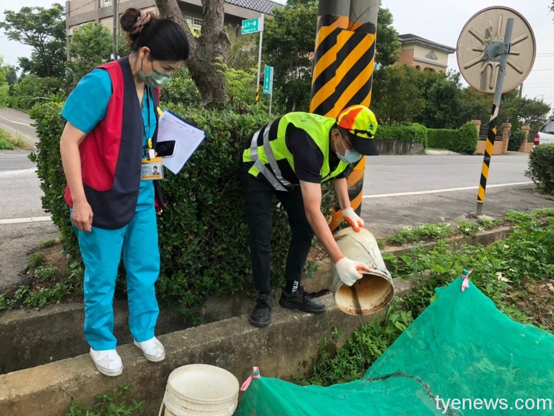 桃市出現首例登革熱 衛生局籲四步驟遠離病媒蚊 110819觀音區上大里 211005 2