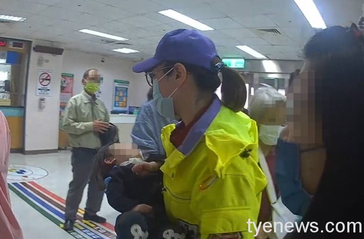 女童突癲癇發作父母急求救 大園警協助開道救回一命 127699 scaled 1