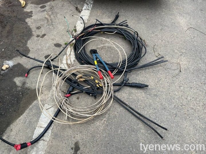 國際銅價上漲電線頻遭竊 大園警逮捕可疑男子 129036