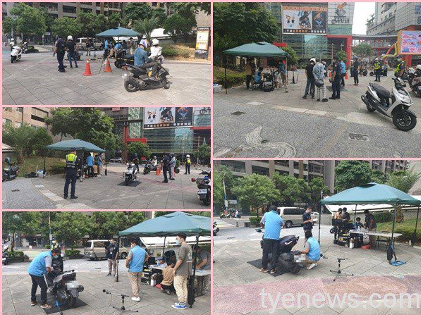 中壢分局捍衛居民安寧 聯合桃環局、監理站稽查噪音改裝車 132155