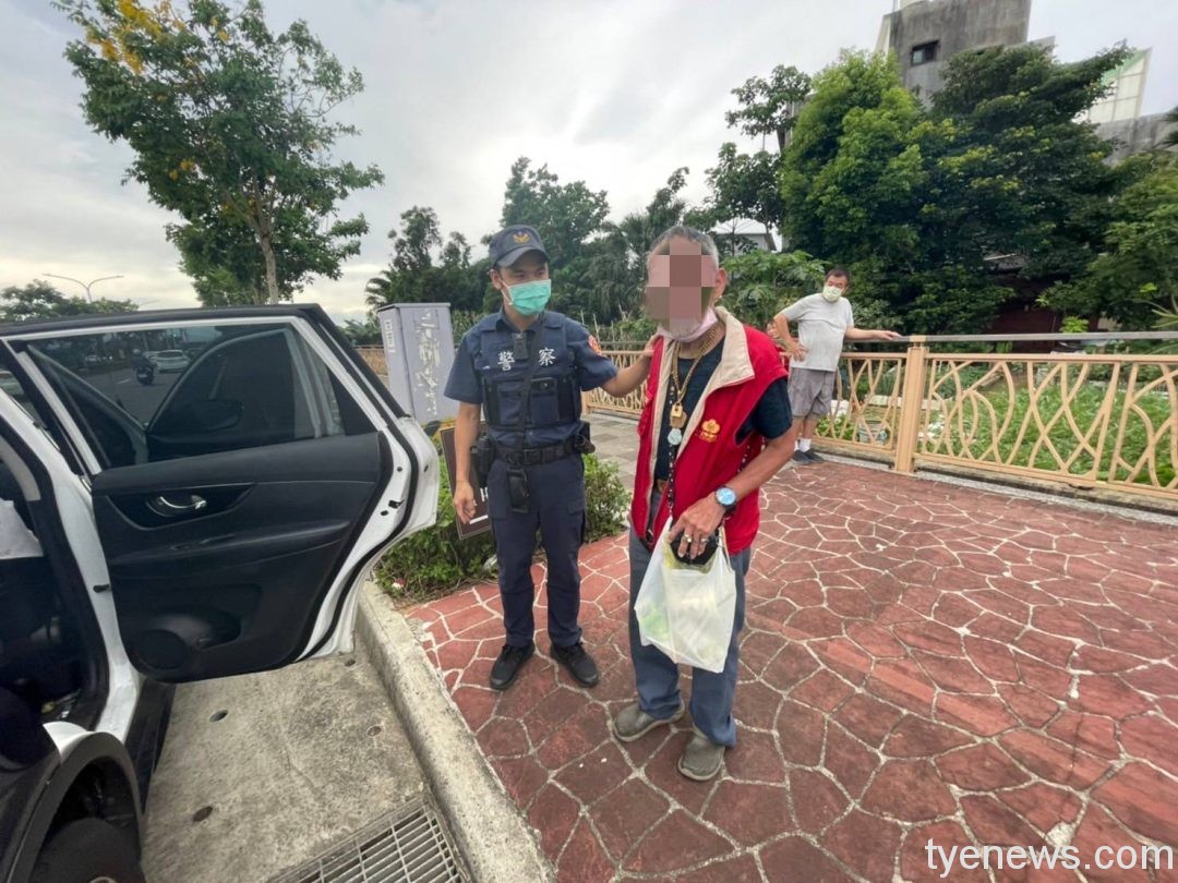 8旬翁迷途驚魂 大園警即刻伸援助返家 150481