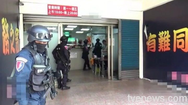 【有片】桃園警破獲暴力討債集團 逮六名幫派份子 1615516965557
