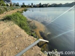 噁！糞水非法排入公有埤塘 環檢警聯手查獲重罰30萬