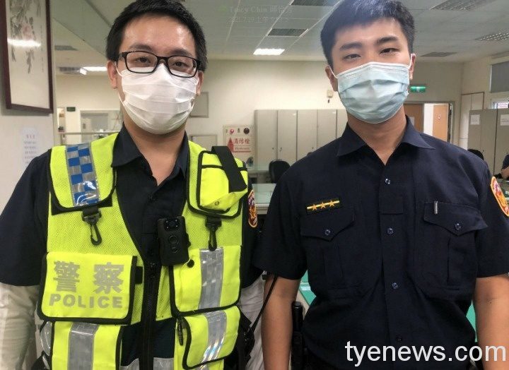 【有片】民宅火警女屋主急送醫 埔子所暖警充當保姆畫面超暖 1626660037194