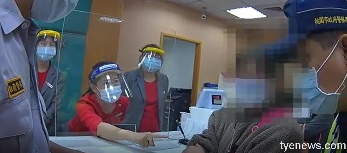 網路辦貸款先匯2萬?女子遇詐騙八德警即時勸阻 1651977894461