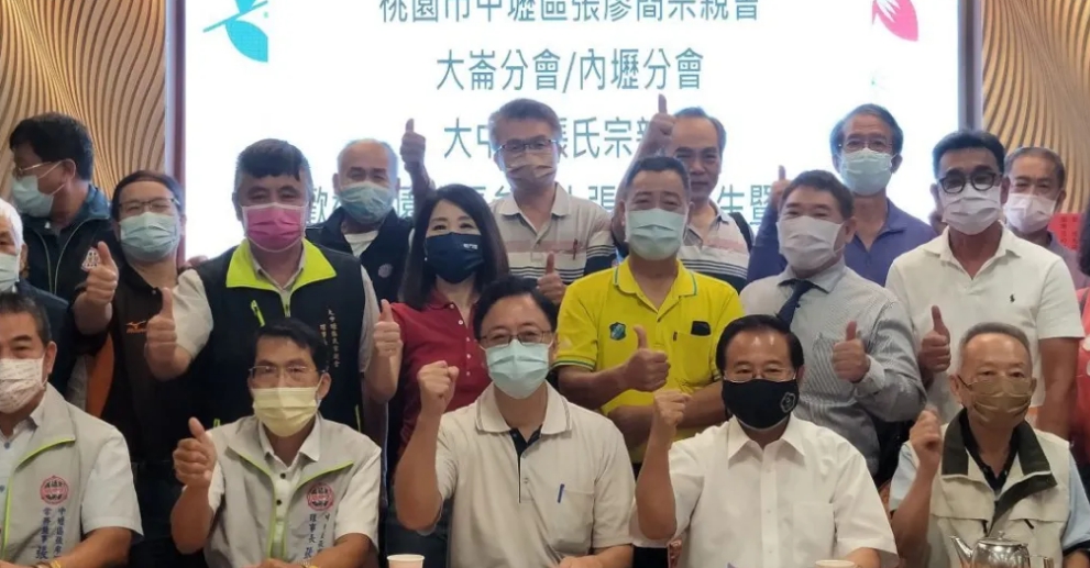 張善政拜會張廖簡宗親尋求支持 期待羅智強一起打拼