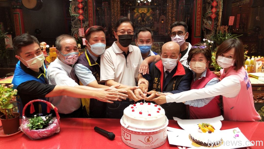 張善政楊梅、平鎮請益 生日許下3個願望