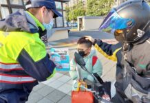 【有片】寒假結束!開學日八德警執行護童勤務加強交安宣導