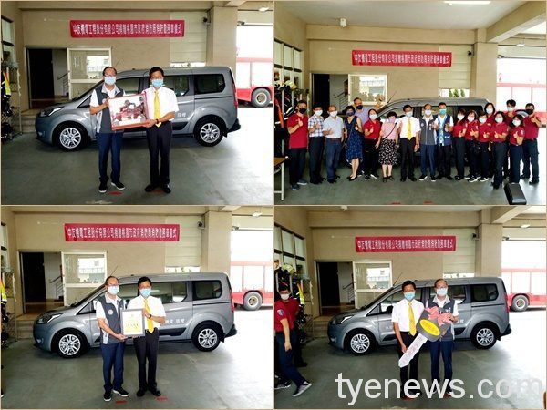 龍潭在地企業熱心公益 捐桃市消防局勤務車提升救護能量 199341