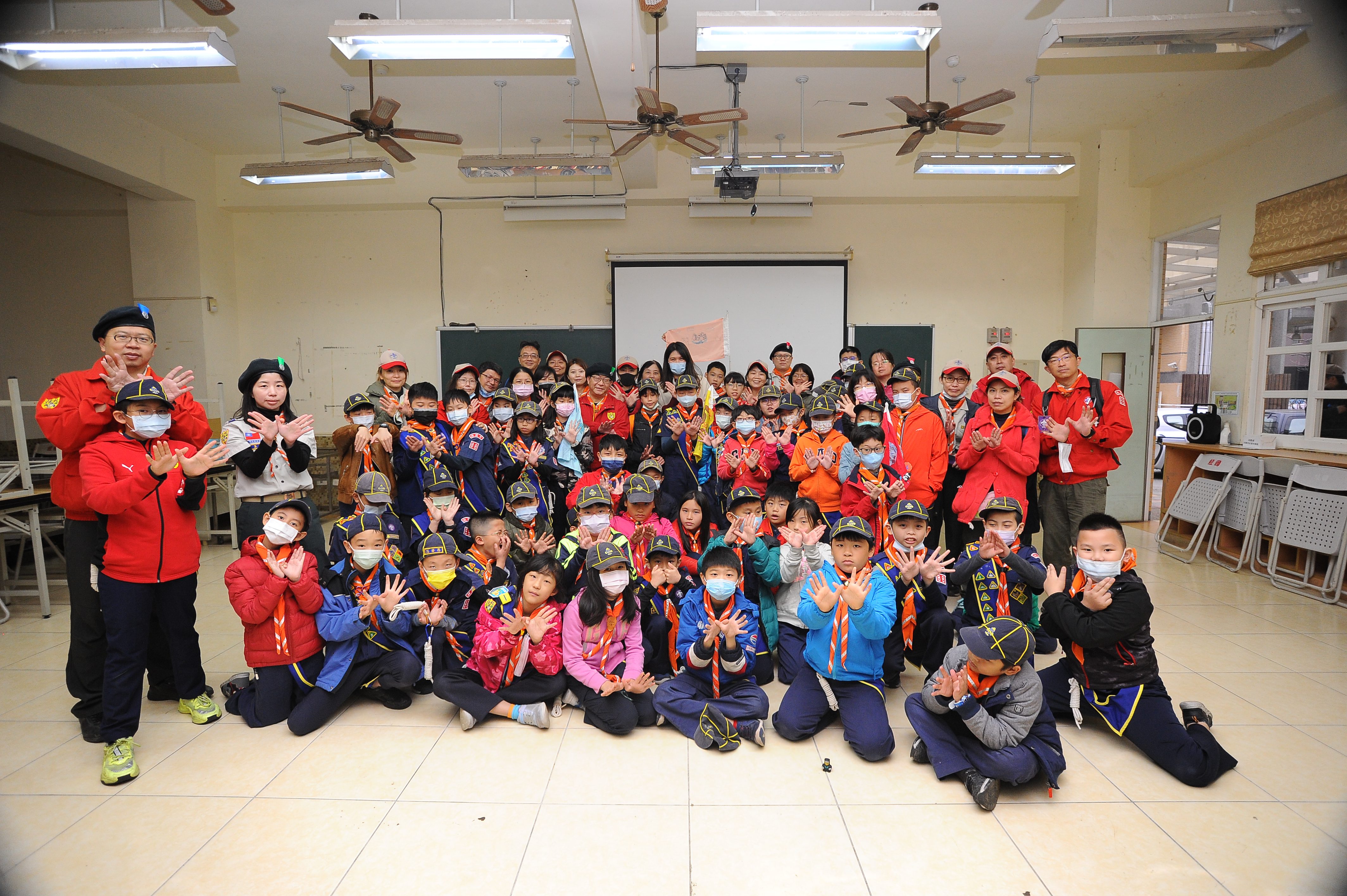桃園幼童軍挺身響應台灣世界展望會「Water to Kids乾淨水零距離」行動 1藉由議題講座與互動了解世界水資源短缺概況