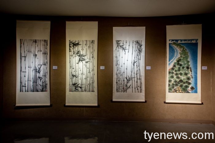 「羅青、陳炳臣對話展」桃文化局登場 樹木畫作激盪精彩火花