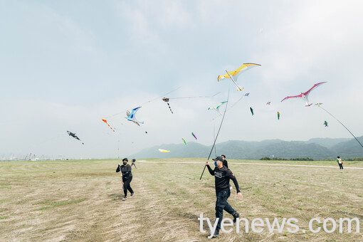 2022桃園國際風箏節 30隻鯨魚翱翔天際「放風吹」 2 12 1
