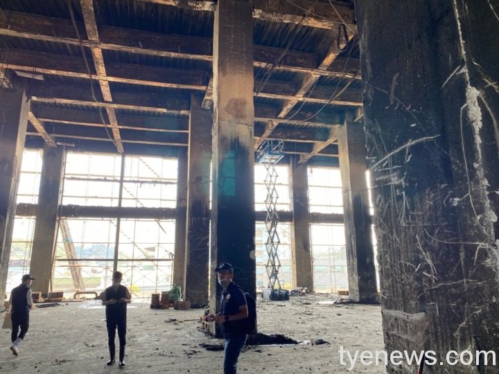 桃市環保局依空污法及廢清法規定已對業者開罰600萬元。圖:桃園環保局提供 2 2 1 2