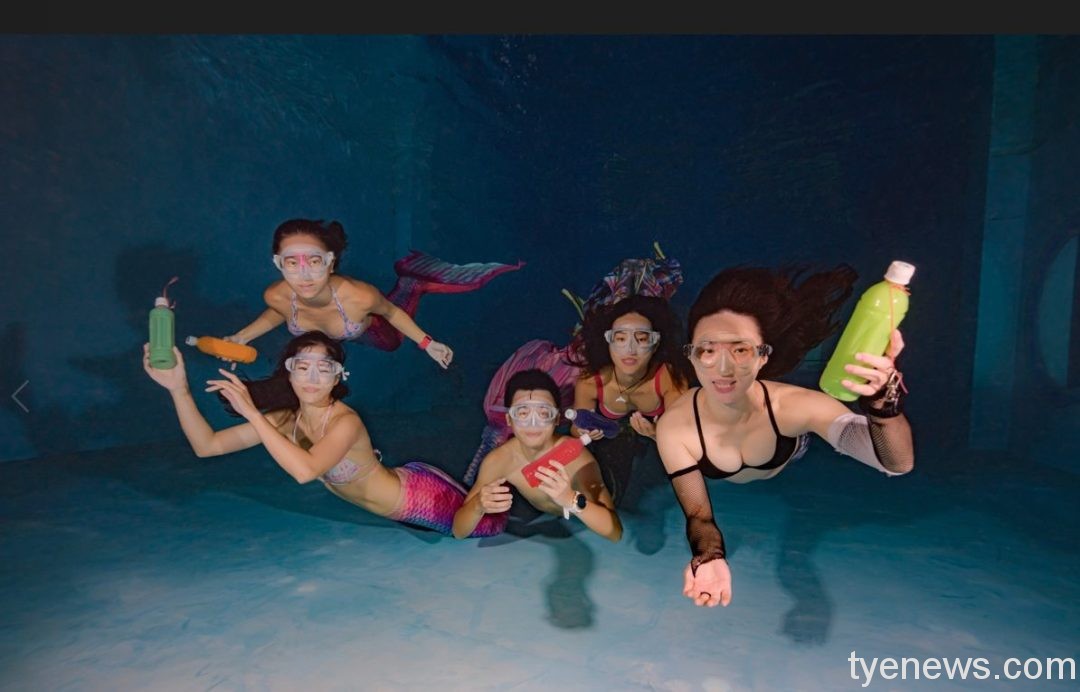 美人魚現身海科館!每周末上演減塑藝術劇場