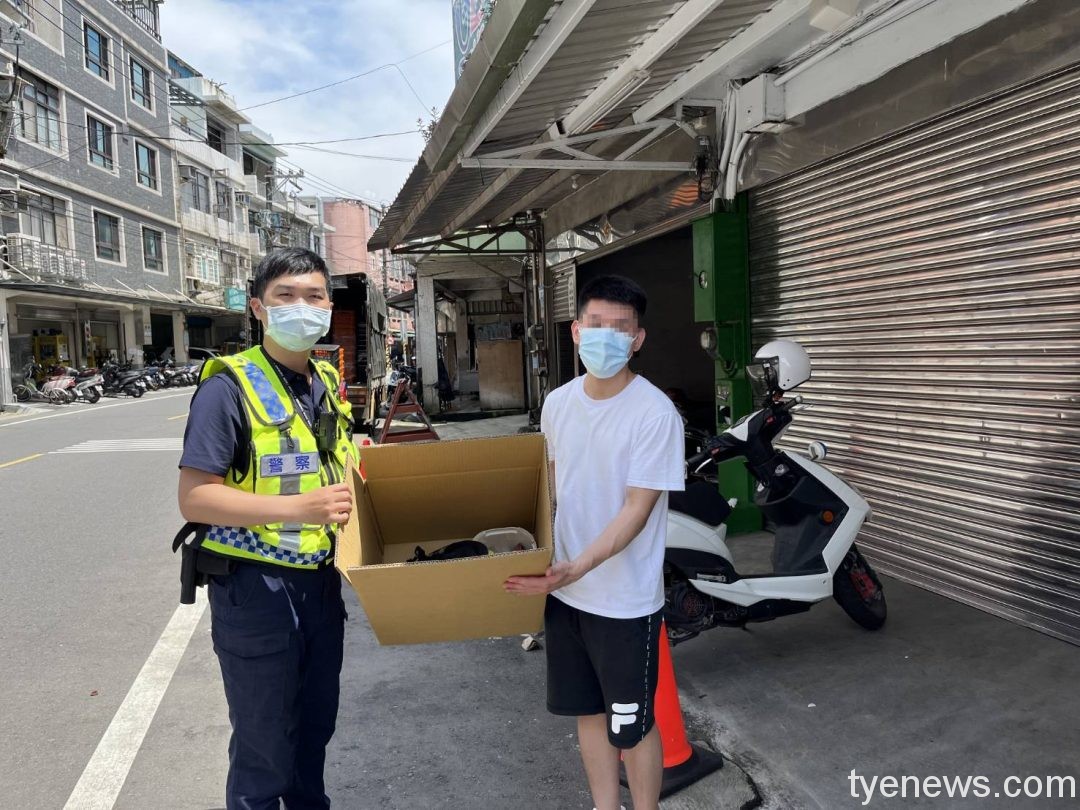 機場保全搬家遺失證件 大園警調電眼物歸原主