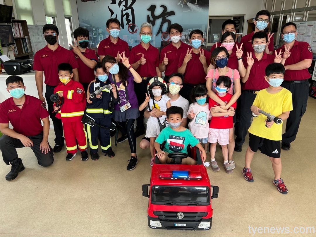 小小消防員 龍潭消防分隊體驗學習火災知識