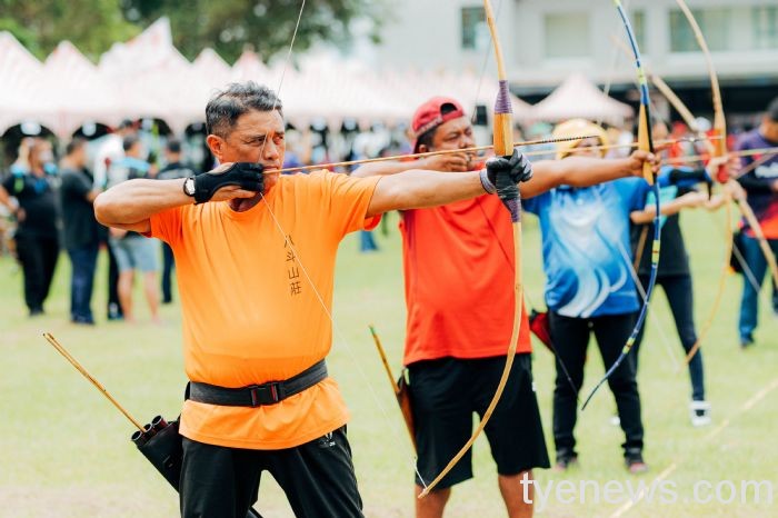 桃園市長盃原住民族傳統射箭錦標賽 300射手同場競技