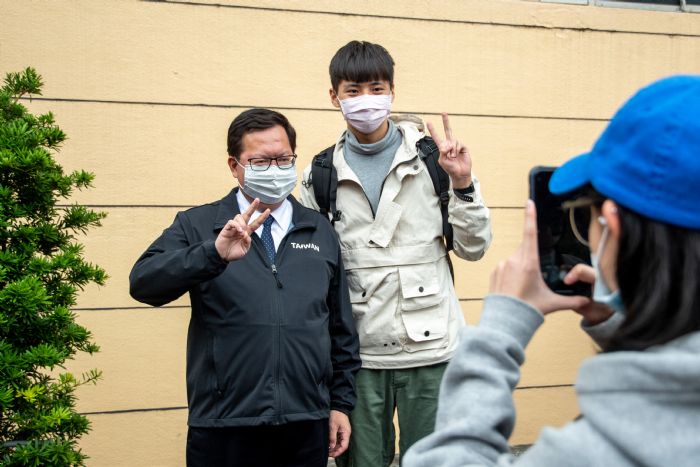 鄭文燦分享「青年政策與城市治理」拉近年輕族群距離 20210105185934489