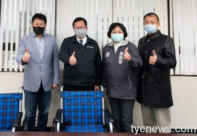 台灣與東協國會議員關係協會號召善心人士 捐輪椅168台