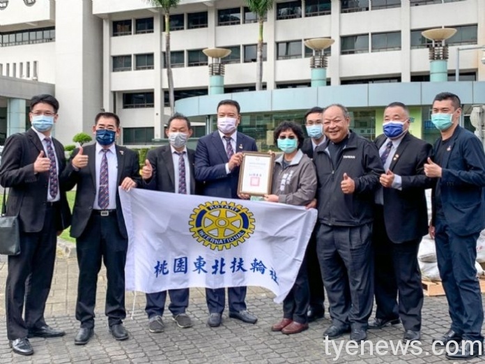 桃園東北扶輪社關懷在地社福團體 捐贈5千台斤地瓜 20210122165850440 scaled 1