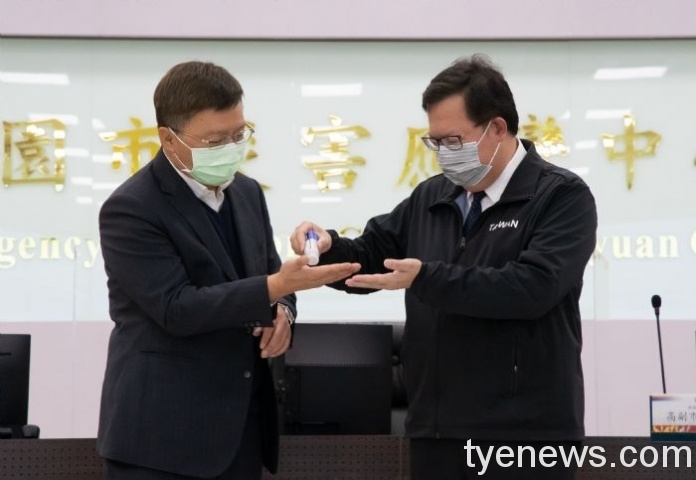 臺鹽公司捐1萬瓶乾洗手 與桃市府並肩守護民眾