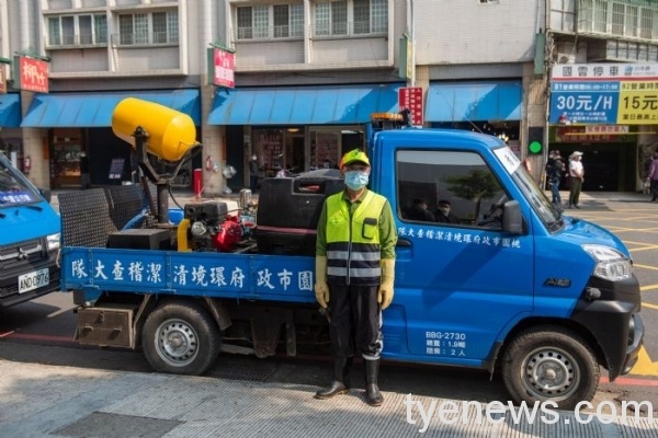 桃園環保局消毒社區足跡 建立完善疫情防護網 20210201150154997 scaled 1