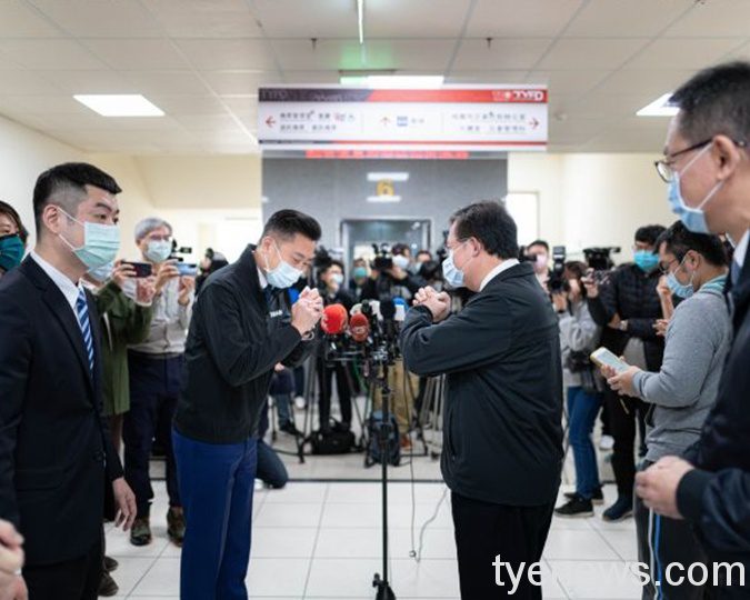 新竹市媒合業者捐防疫物資 讓桃市前線人員平安過好年 20210202130738212