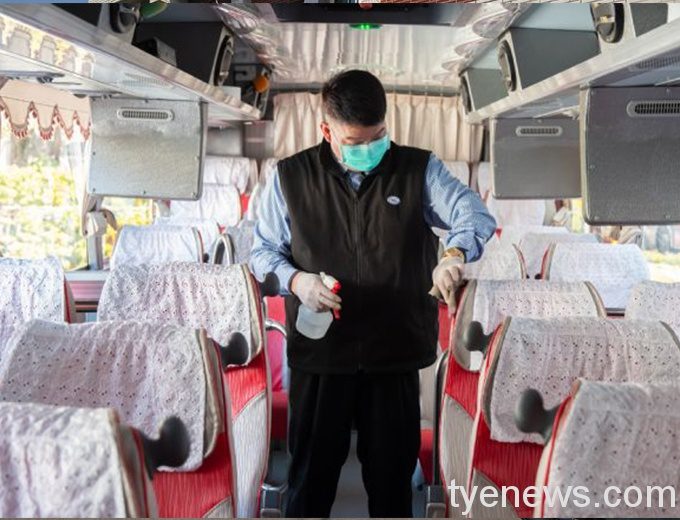 桃市經國轉運站高標防疫 確保民眾能安心搭車 20210205124719052