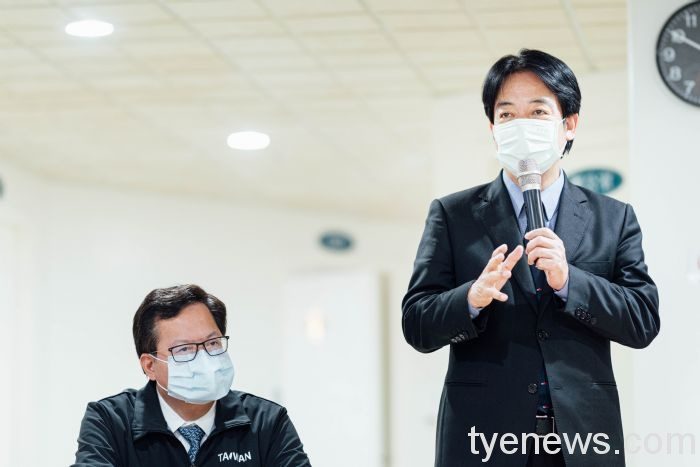 副總統賴清德訪視莊敬園老人中心 肯定視訊探視防疫政策 20210205173444863