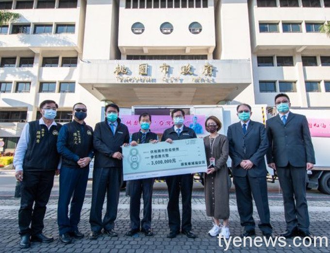 屏東縣府及車城福安宮捐水果、善款 盼桃市防疫英雄溫暖過年 20210207194608330