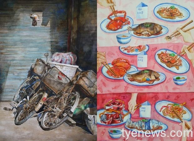 桃園國中美術班展出百件創作 邀您進入「美」的殿堂 20210218153830806