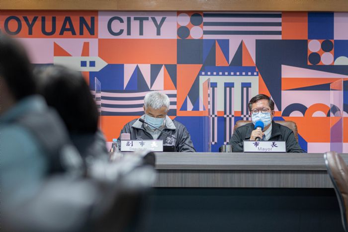 桃市恢復健康防疫生活 鄭文燦:感謝市府同仁辛勞 20210222201550334