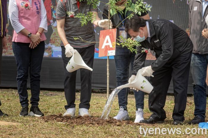 台積電植樹薪傳計畫 提升桃園綠覆率 20210312134619770
