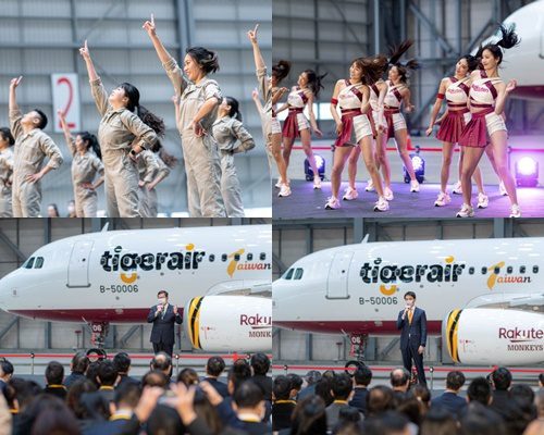 虎航攜手樂天推彩繪航機 融合台灣本島形體、球隊吉祥物 20210322183614663