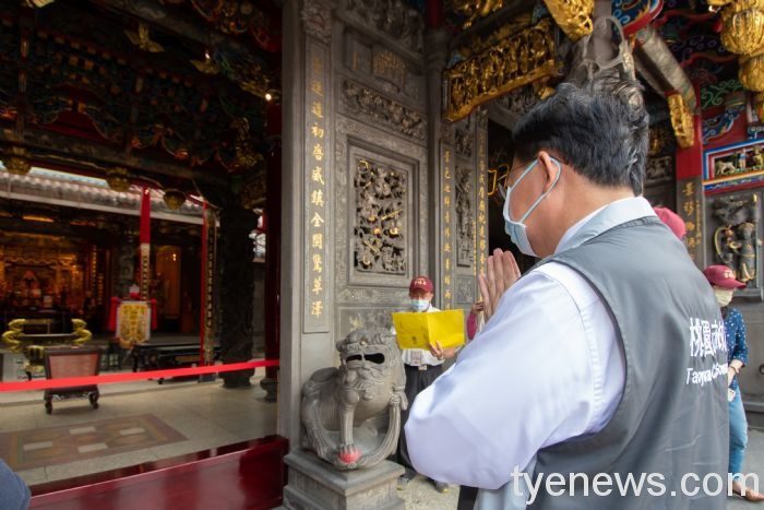 桃園景福宮暫停開放參拜 守護信眾健康 20210517163846009