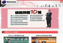 「桃園COVID-19防疫專區」快速掌握疫情資訊