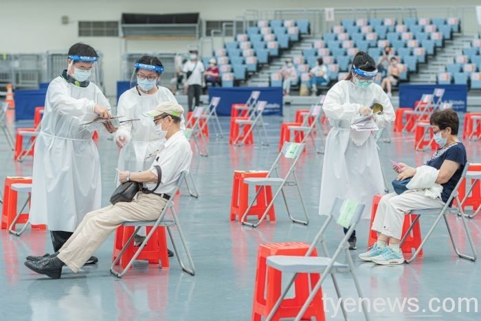 桃園市第二輪老人疫苗施打 28個接種站全面開打 20210619132306979