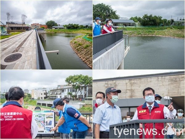 中壢14A滯洪池防汛整備 改善周遭淹水問題 20210723141337737