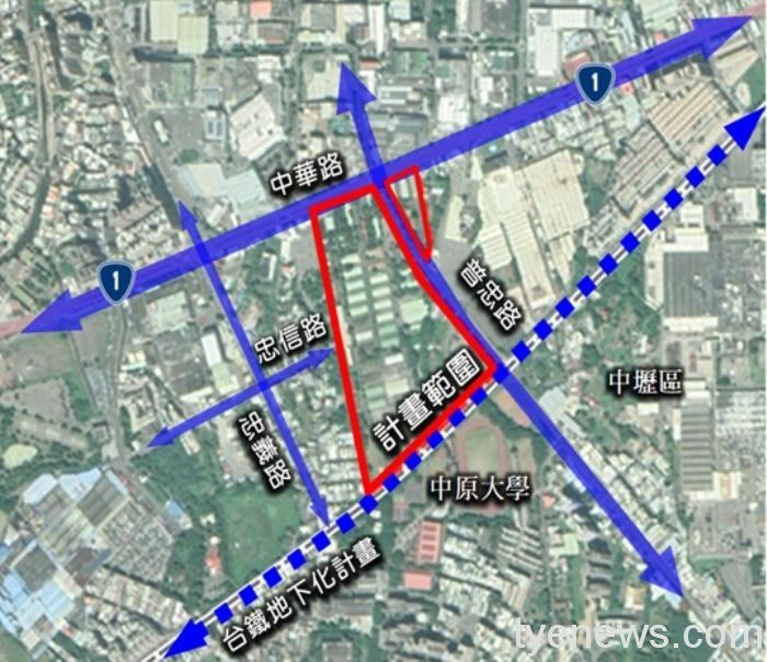 「中壢中原營區區段徵收工程」帶動都市發展 預計後年完工 20210726094822248